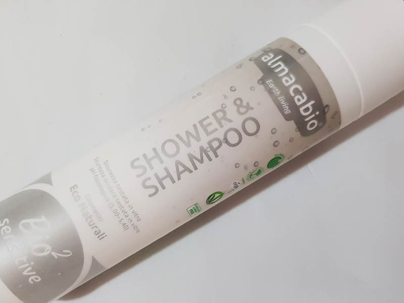 Almacabio doccia shampoo pelli sensibili